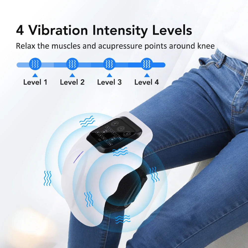 Wireless Electric Heated Knee Massager Pad 