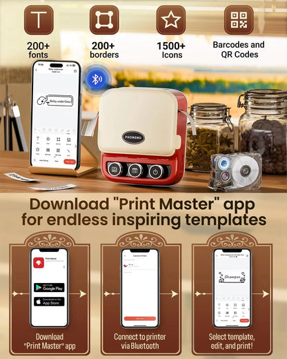 Phomemo P15 Label Printer 
