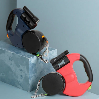 Retractable Dual Dog Leash 