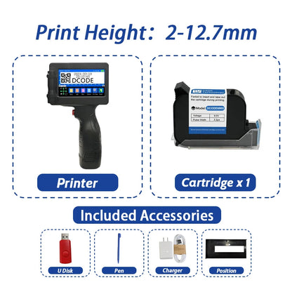 Portable Printers Handheld Inkjet Printer 