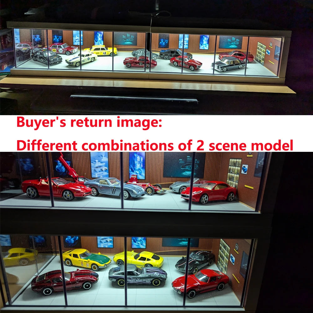 1/64 Scale Miniature Scene Model Car 