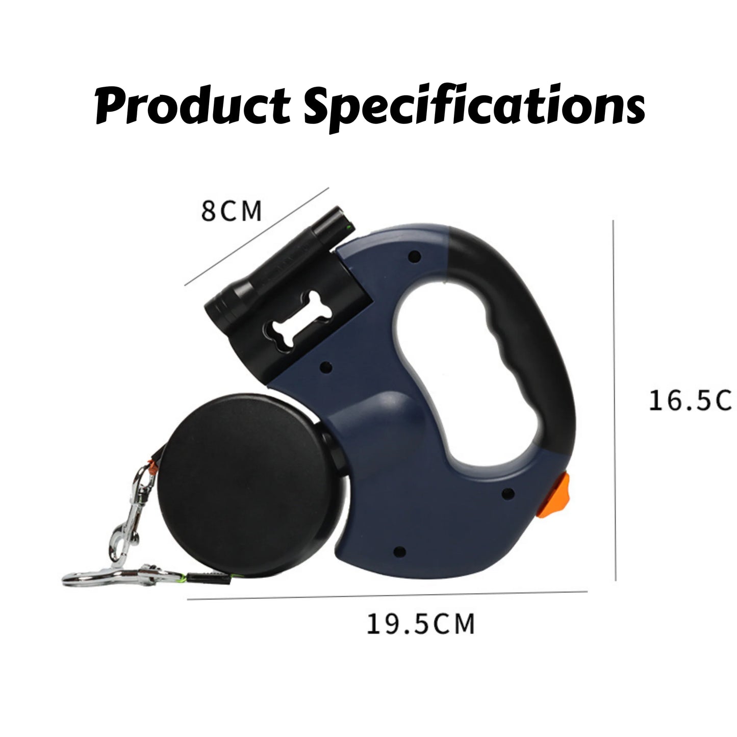 Retractable Dual Dog Leash 