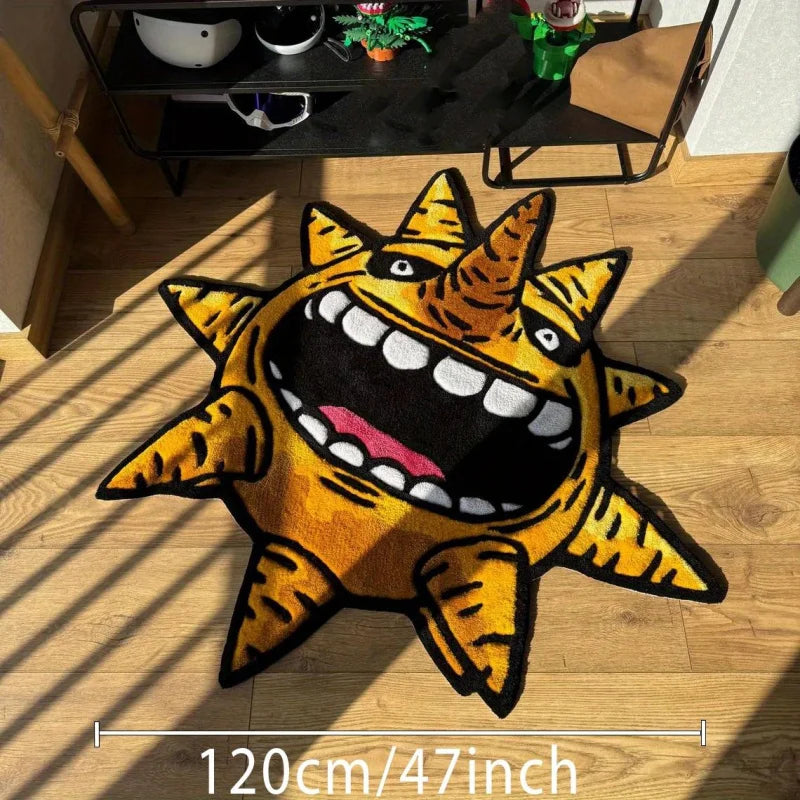 Anime Style Creative Sun Carpet 