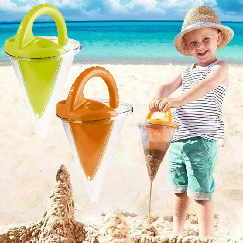  Children Sand Overflow Funnel Sand Hopper 