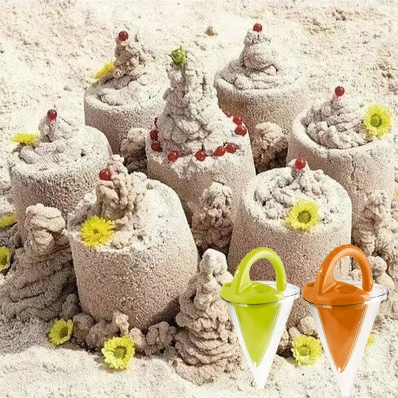  Children Sand Overflow Funnel Sand Hopper 