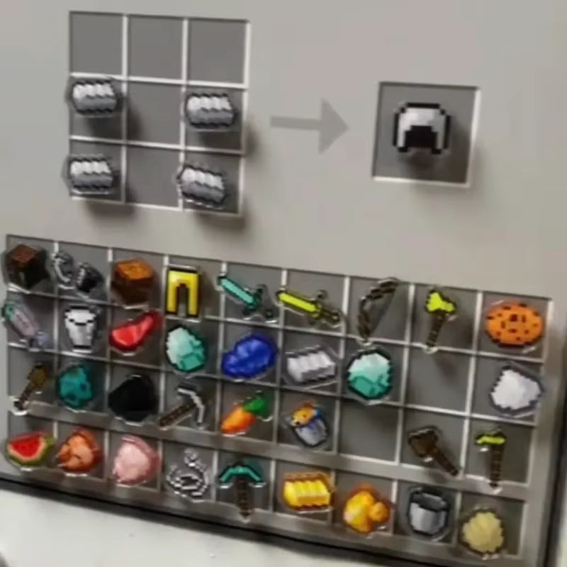 Magnetic Fridge Magnet Acrylic Minecraft 