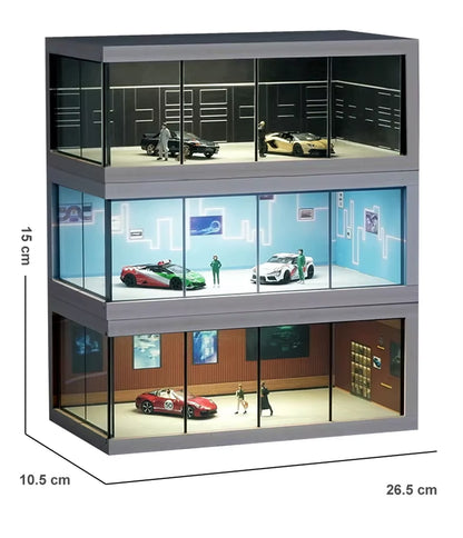1/64 Scale Miniature Scene Model Car 