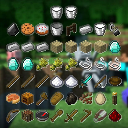 Magnetic Fridge Magnet Acrylic Minecraft 