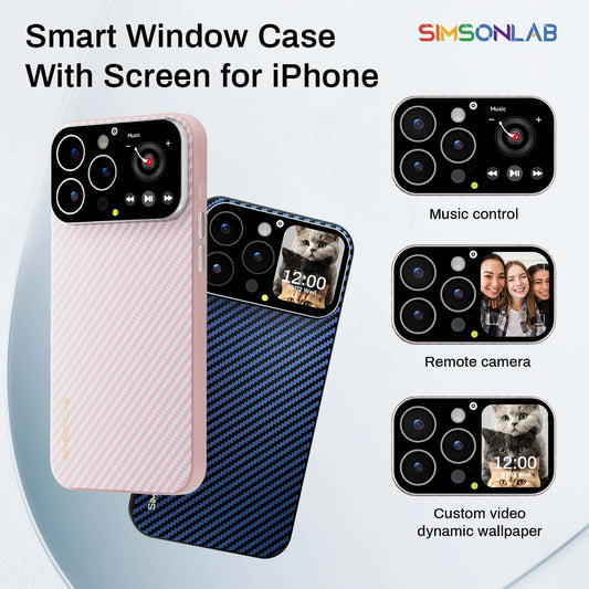 SIMSONLAB Smart Phone Case for Iphone16 15 14 13Pro