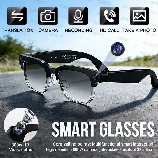  Camera Smart Glasses 