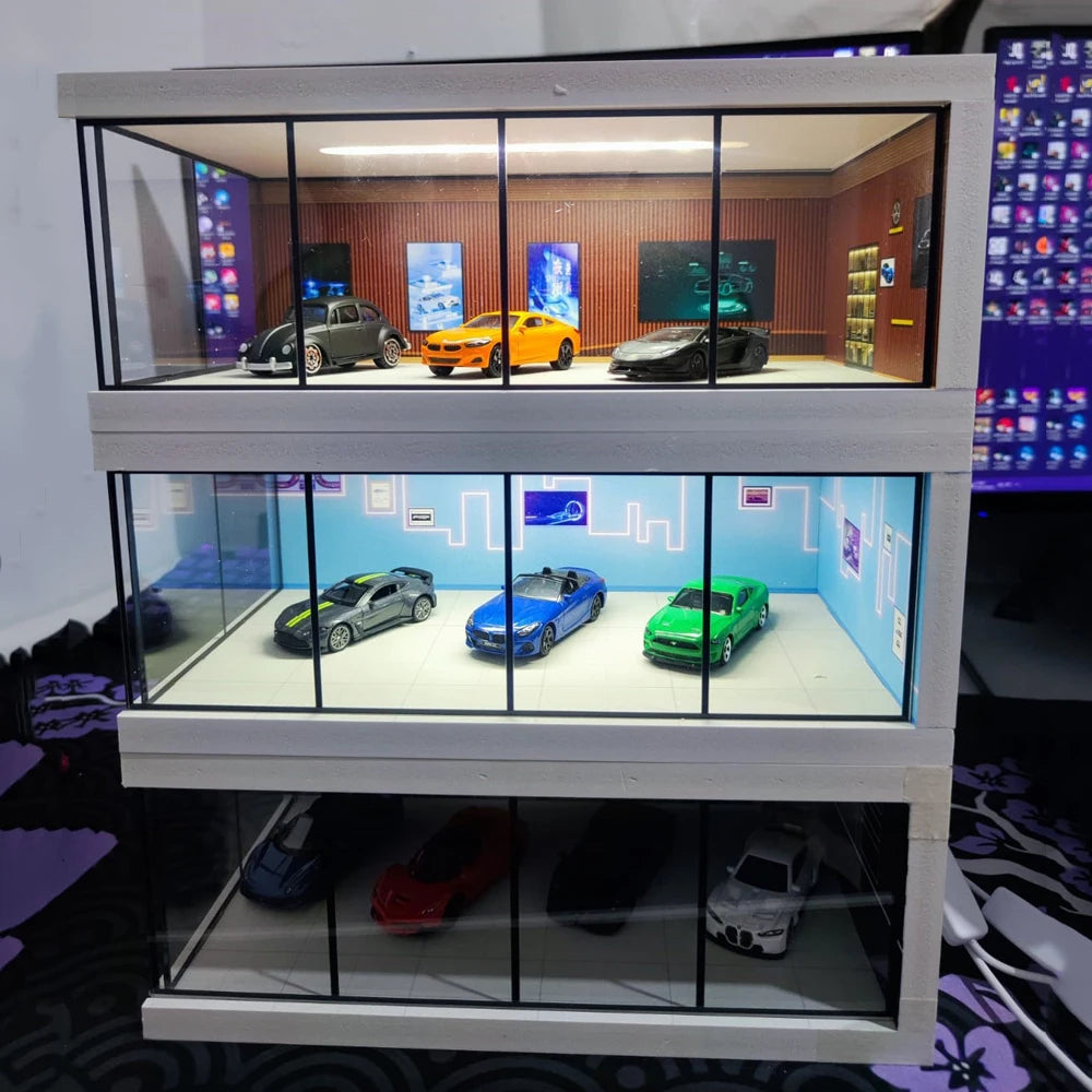 1/64 Scale Miniature Scene Model Car 