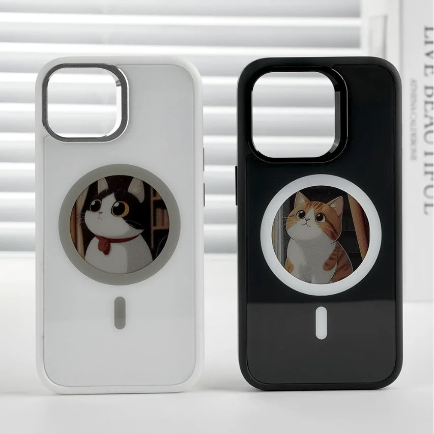 E-Ink Phone Case Photos HD Display Wireless 