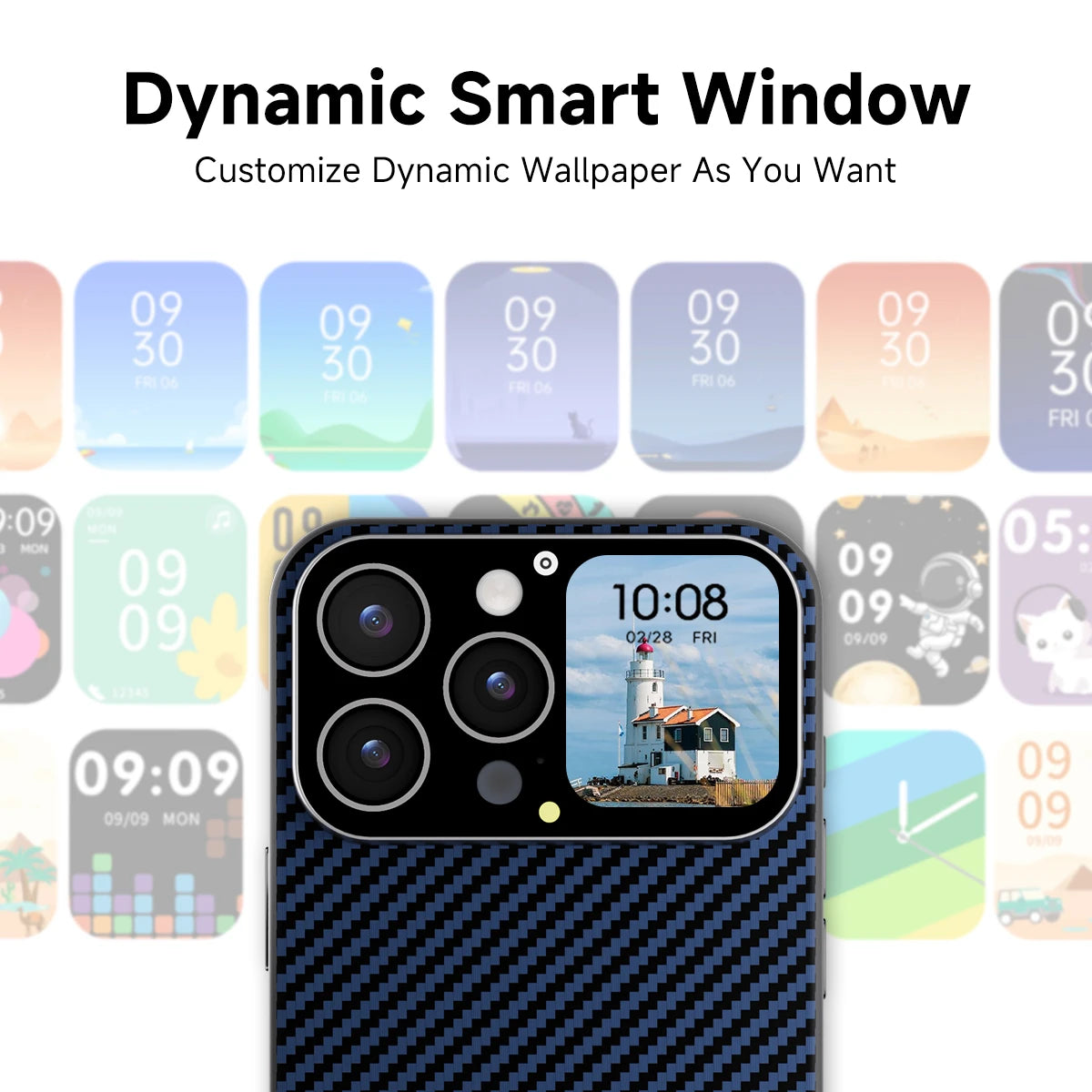 SIMSONLAB Smart Phone Case for Iphone16 15 14 13Pro