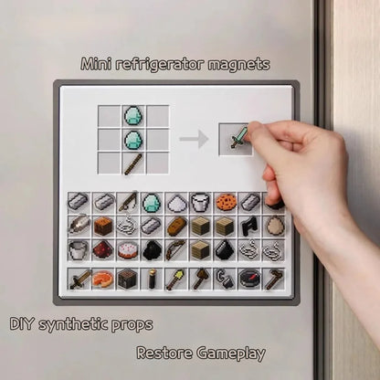 Magnetic Fridge Magnet Acrylic Minecraft 