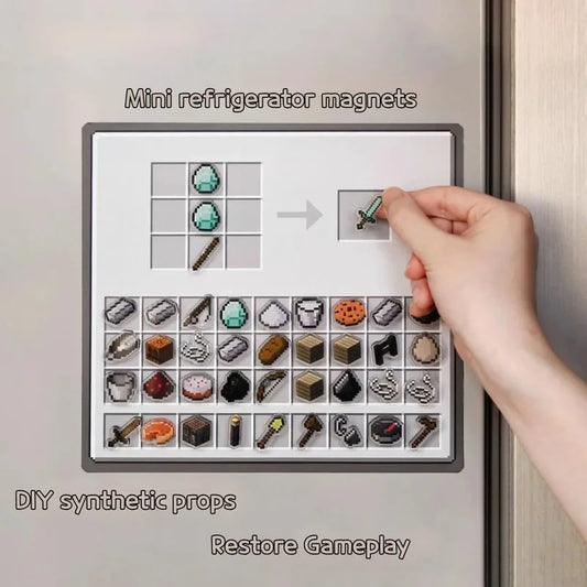 Magnetic Fridge Magnet Acrylic Minecraft 