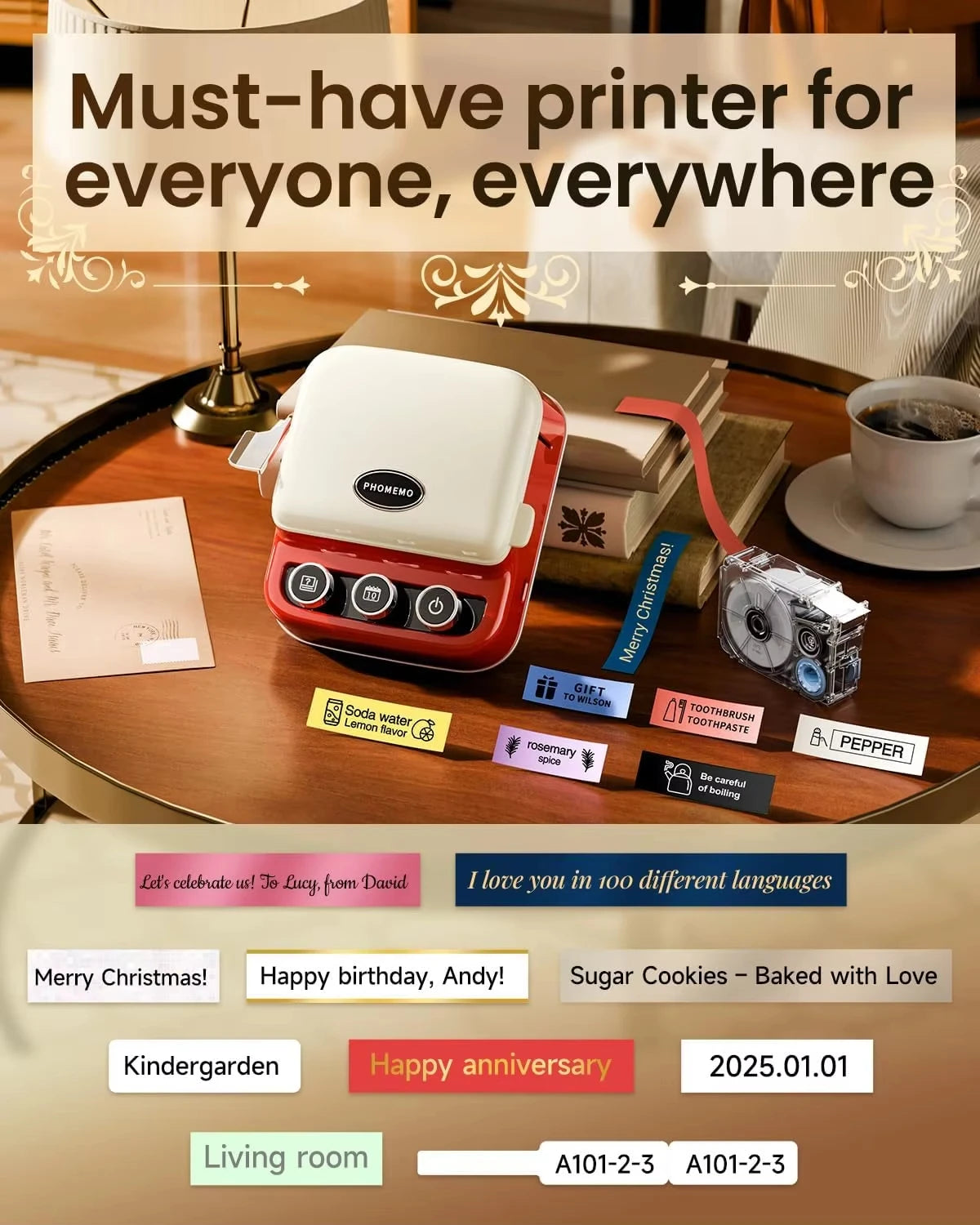 Phomemo P15 Label Printer 