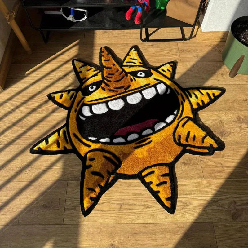 Anime Style Creative Sun Carpet 