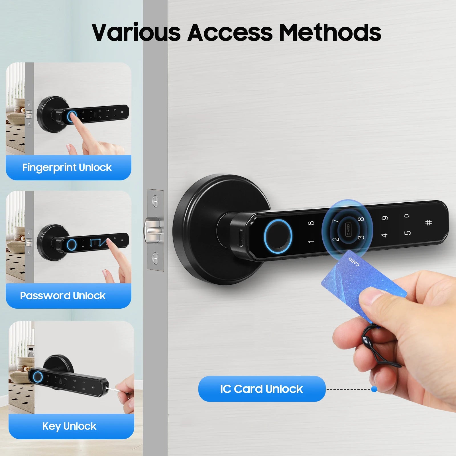 Smart Door Handle Lock 