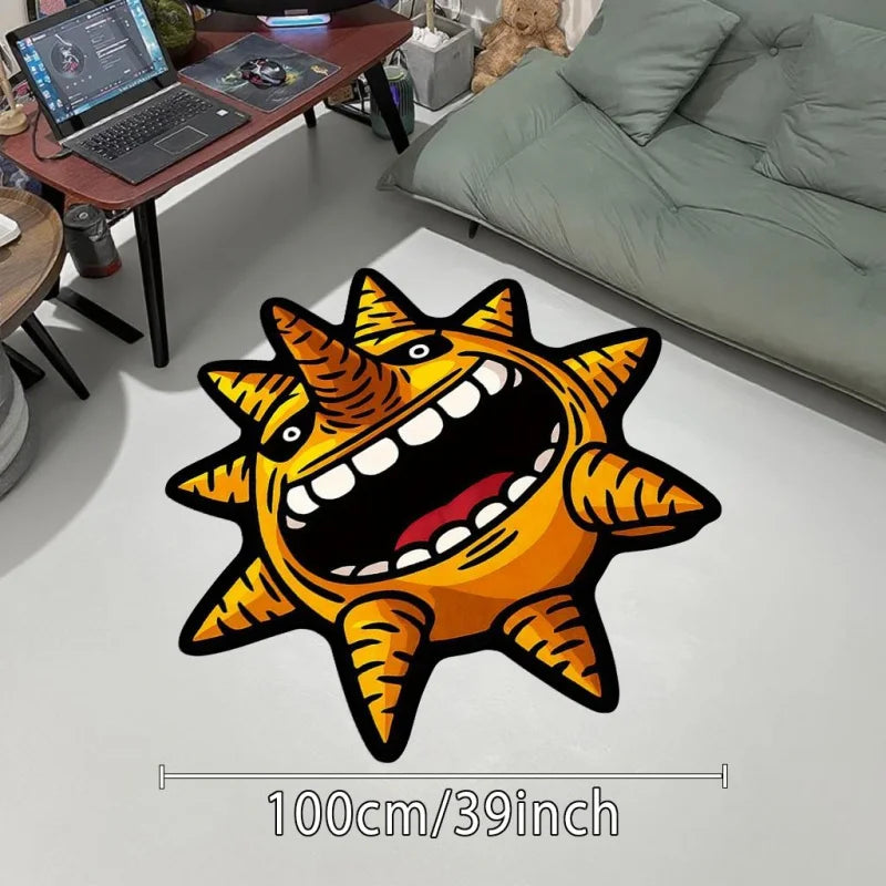 Anime Style Creative Sun Carpet 