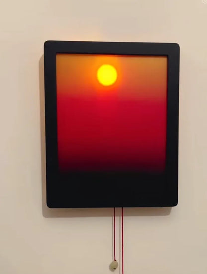 Kinetic Sunrise Sunset Wall Lamp Adjustable 