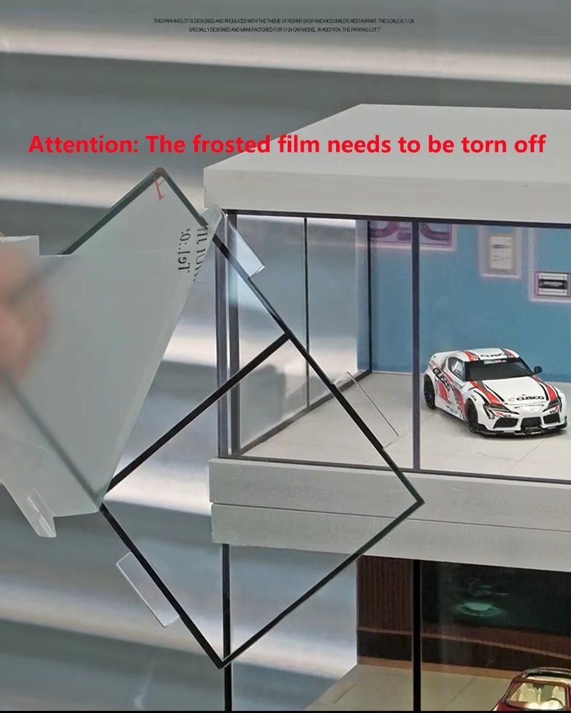 1/64 Scale Miniature Scene Model Car 