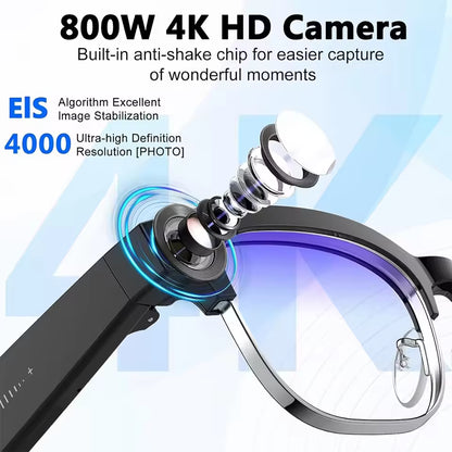  Camera Smart Glasses 