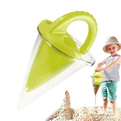  Children Sand Overflow Funnel Sand Hopper 