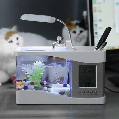 USB Rechargeable Desktop Aquarium