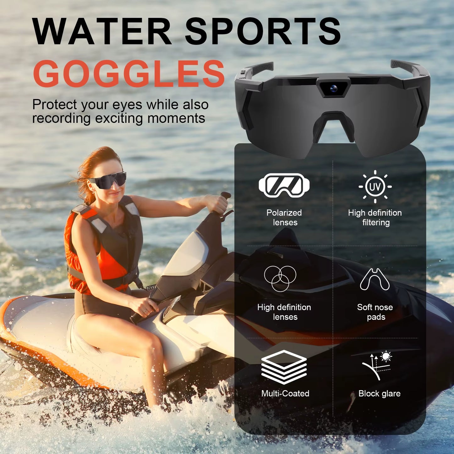  Glasses Action Camera 