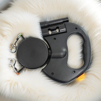 Retractable Dual Dog Leash 