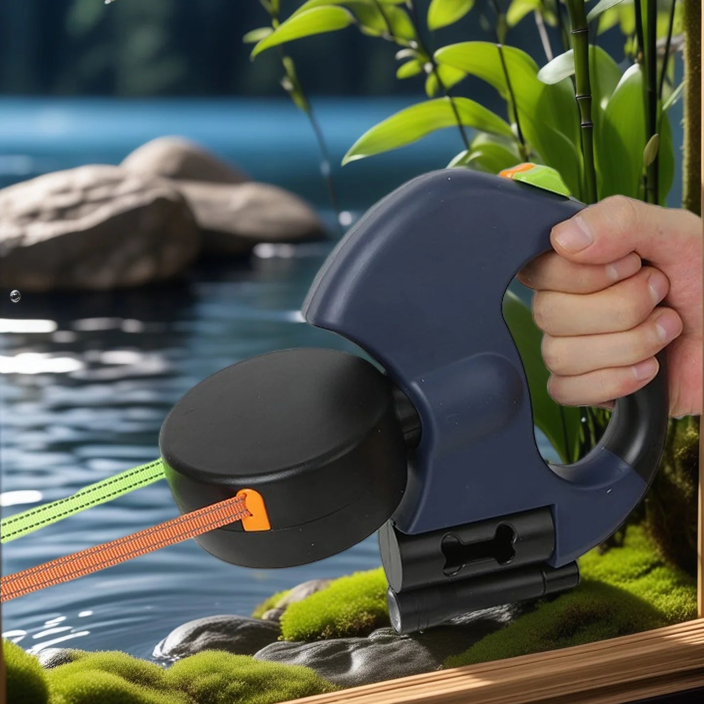 Retractable Dual Dog Leash 