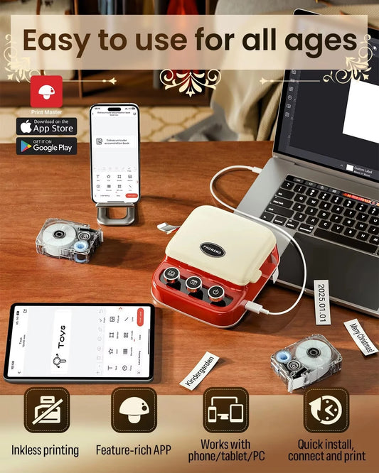 Phomemo P15 Label Printer 