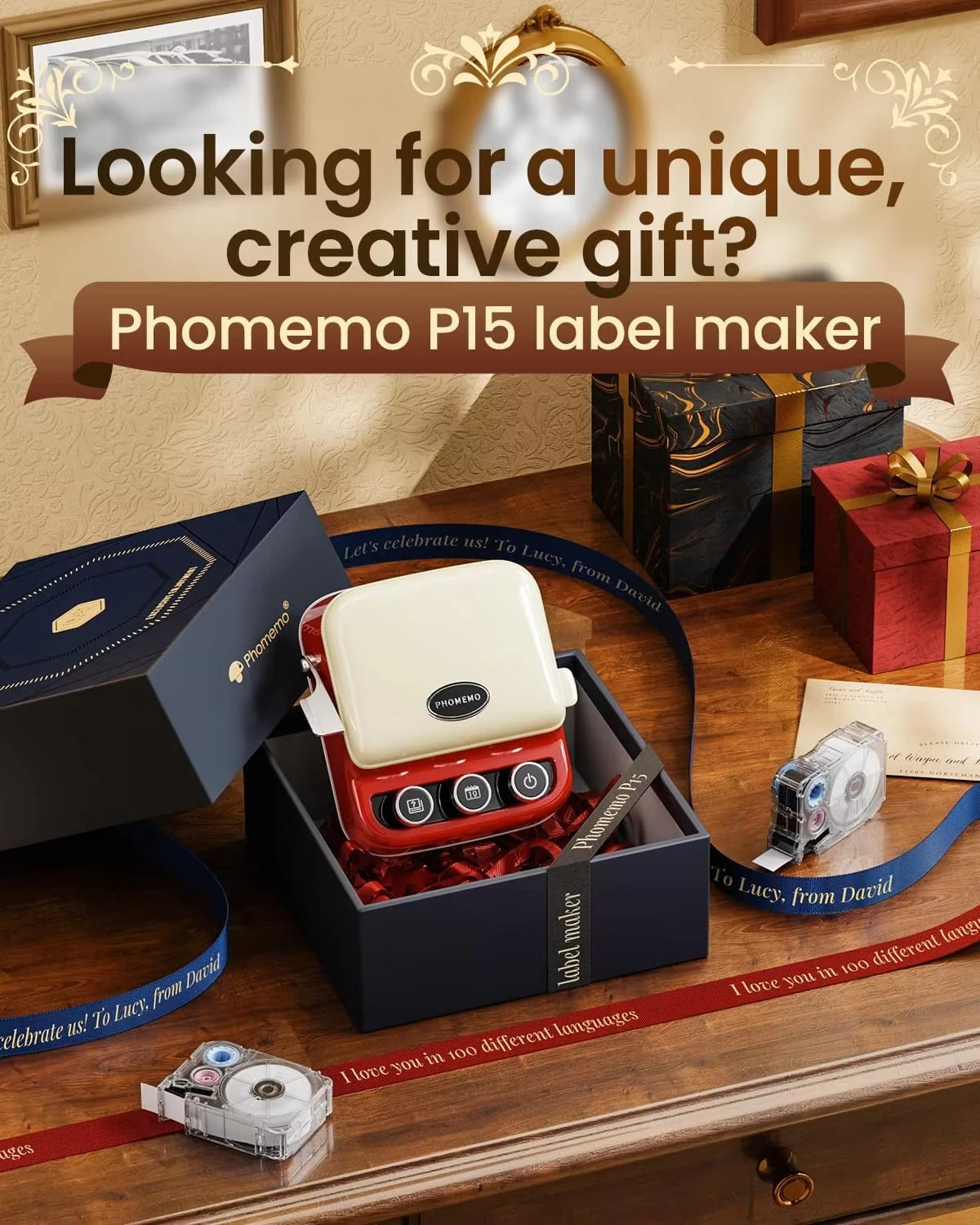Phomemo P15 Label Printer 