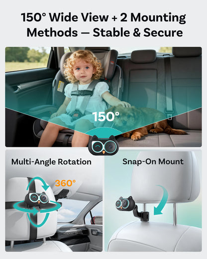 Cabin Care Baby Car Camera Wireless