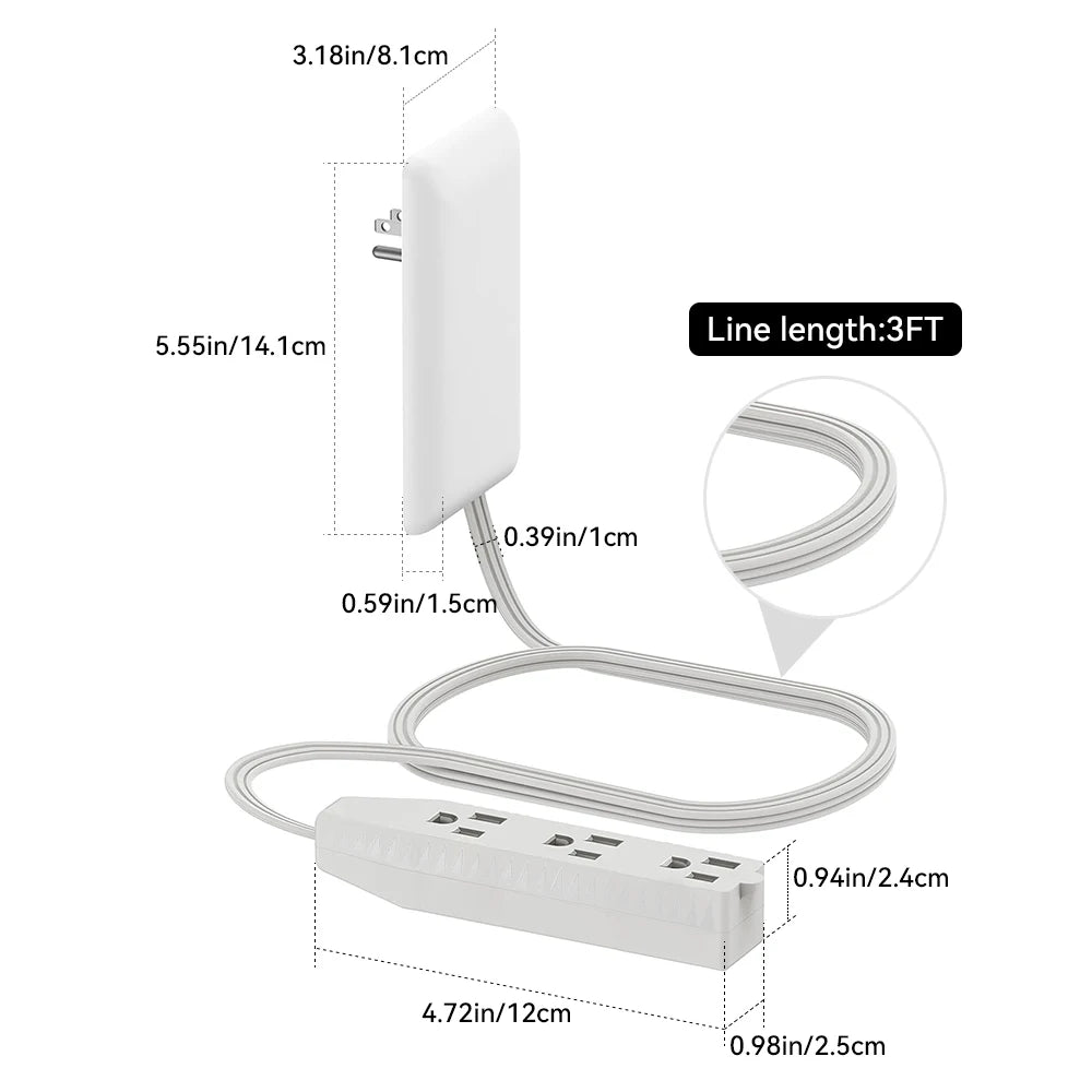 Flat-Face Outlet Extender