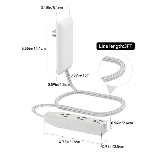 Flat-Face Outlet Extender
