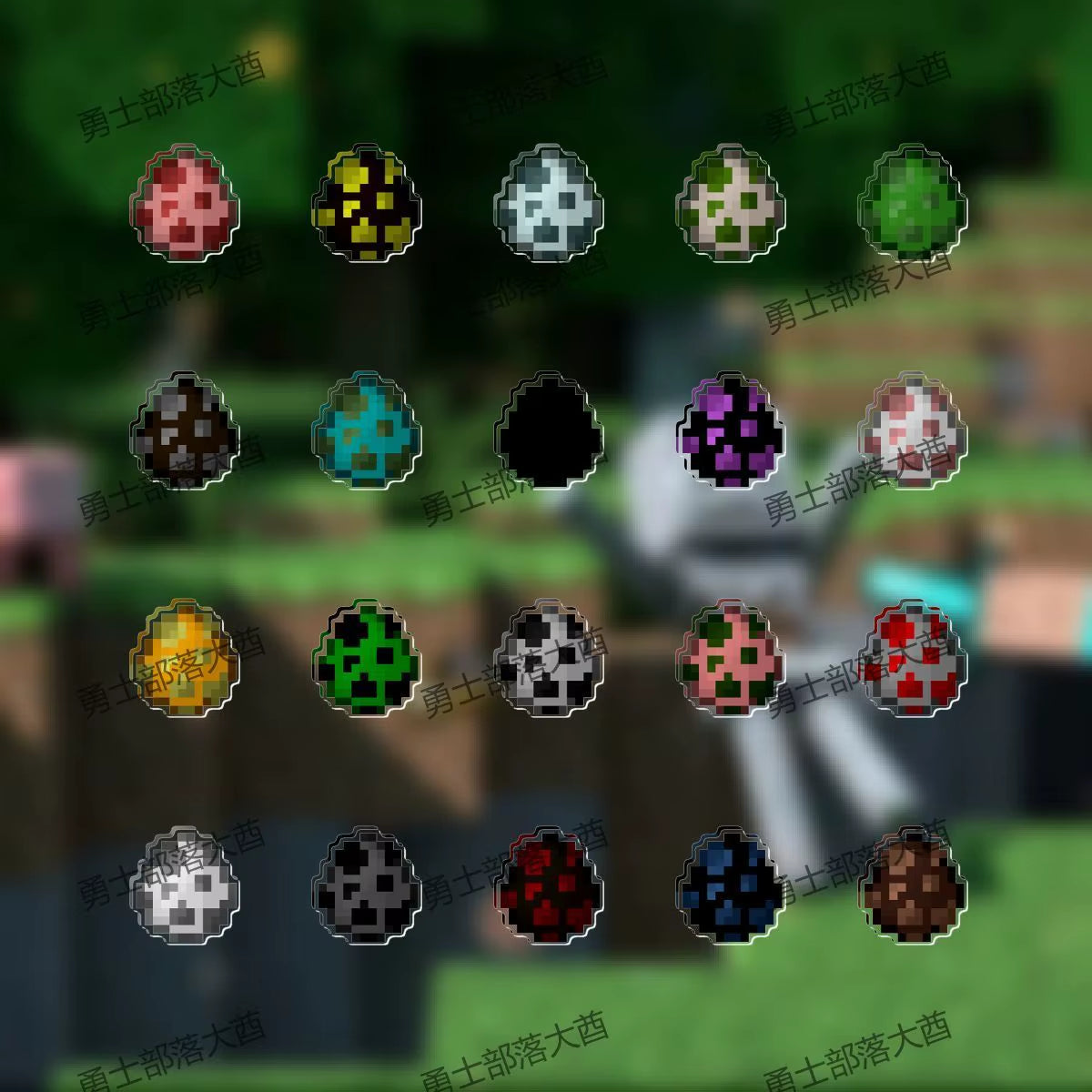 Magnetic Fridge Magnet Acrylic Minecraft 